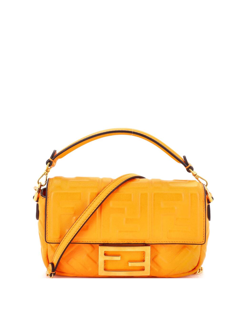 Fendi Baguette Nm Bag Zucca Embossed #349548F20B